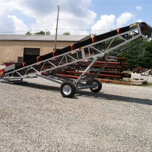 30' Pit Portable Radial Stacking Conveyor