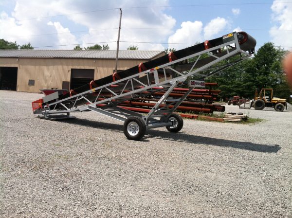 80’-0 Pit Portable Radial Stacking Conveyor