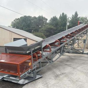 50’-0 Pit Portable Radial Stacking Conveyor