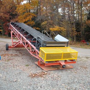 40’-0 Pit Portable Radial Stacking Conveyor