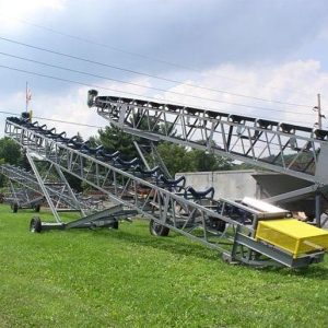 80’-0 Pit Portable Radial Stacking Conveyor