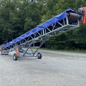 40’-0 Pit Portable Radial Stacking Conveyor