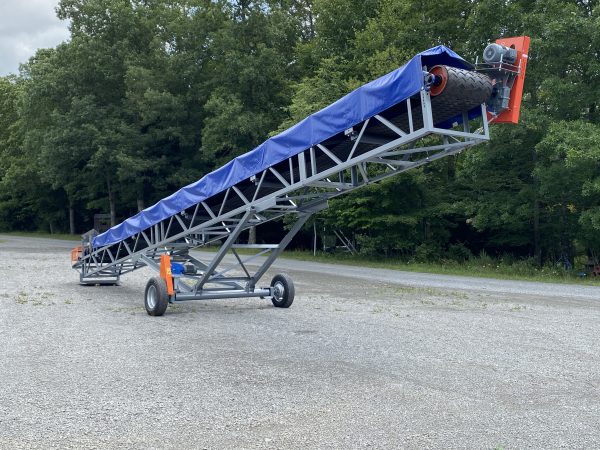 40’-0 Pit Portable Radial Stacking Conveyor
