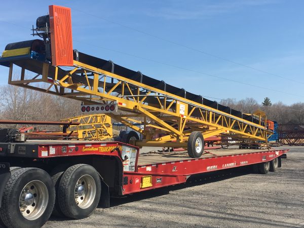 40’-0 Pit Portable Radial Stacking Conveyor - Image 9