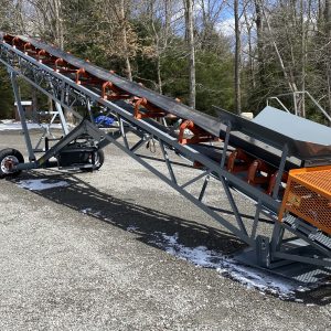 50’-0 Pit Portable Radial Stacking Conveyor