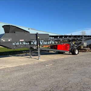 60’-0 Pit Portable Radial Stacking Conveyor